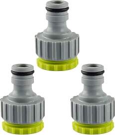 3Stück Gartenschlauch Anschluss,Adapter 3/4 Zoll