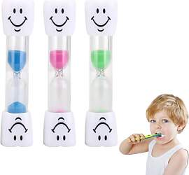 3-Stück Sanduhren Set für Kinder,Sanduhr für