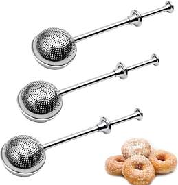 3 Stück Teaballs, Teezange für losen Tee,