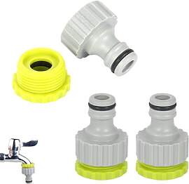 3 Stück Wasserhahn Adapter Für Gardena