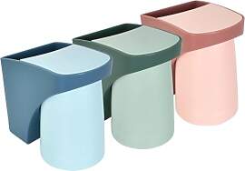 3 Stücke Zahnbürstenhalter Becher Magnetisch,
