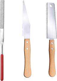 3-teiliges Säge Set, Japansäge und Handsäge mit 