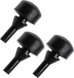 3x Dichtung, Gummistöpsel für Fritteuse,