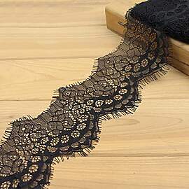 3 Yard Spitzenband,Spitze Quastenbordüre,Vintage