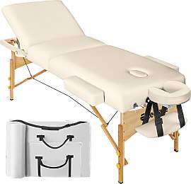 3 Zonen Massageliege mit 10cm Polsterung und