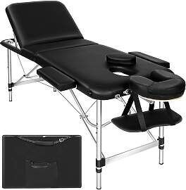 3 Zonen Massageliege mit 5cm Polsterung und