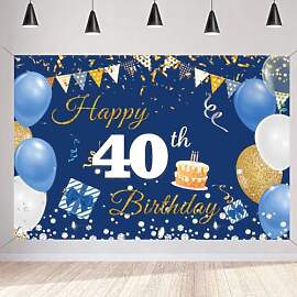 40. Geburtstag Deko Männer/Frauen, 40 Geburtstag