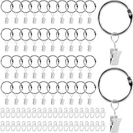 40 Stück Metall Vorhang Ringe Clip Set, 35mm ID