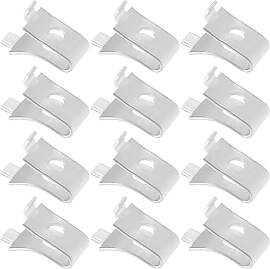 40 Stück Regalhalterung Clips aus