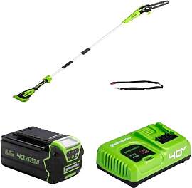 40V Akku Hochentaster Greenworks 2,58m, 20cm