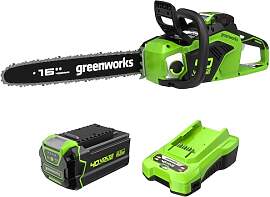 40V Akku-Kettensäge Greenworks mit bürstenlosem