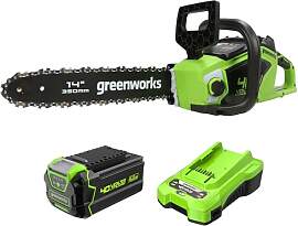 40V Akku-Kettensäge Greenworks mit bürstenlosem