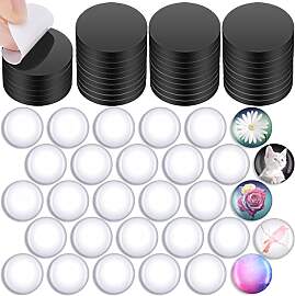 48 Kühlschrankmagnete zum Basteln Sets inklusive