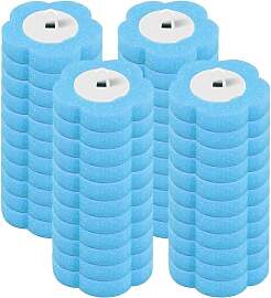 48 Stück Einweg Toilettenbürste Ersatzköpfen,