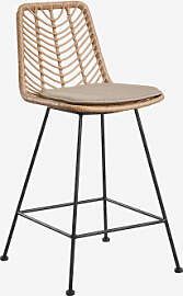 4er-pack Barhocker Aus Synthetischem Rattan Gouda