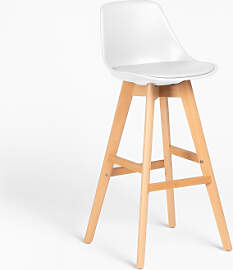 4er-pack Barhocker „nordic Edition“ Weiss