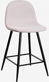 4er-pack Glamm-hocker Beige Creme & ↑65 Cm