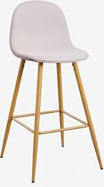 4er-pack Glamm-hocker Beige Creme & ↑75 Cm