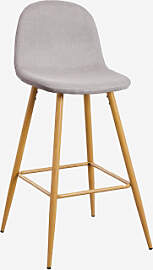 4er-pack Glamm-hocker Grau Beton & ↑75 Cm