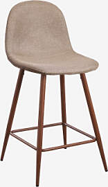 4er-pack Glamm-hocker Grau Taupe & ↑65 Cm