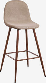 4er-pack Glamm-hocker Grau Taupe & ↑75 Cm