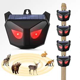 4er-Pack Katzenschreck für Garten, wasserdichte