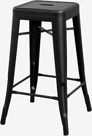 4er-pack Stapelbare Barhocker Aus Stahl Lix
