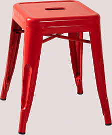 4er-pack Stapelbare Niedrige Hocker 45 Cm Aus