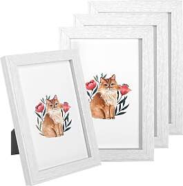 4er Set Bilderrahmen 10x15 cm Fotorahmen