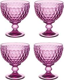 4er Set Boston Berry Sektschalen lila 120ml H.