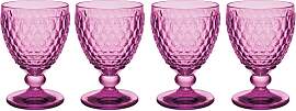4er Set Boston Berry Wasserglas lila  250ml H.