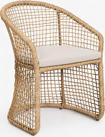 4er-set Gartenstühle Mit Armlehnen Aus Stahl Und