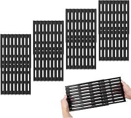 4er Set Grillrost Verstellbar - 20cm Breit