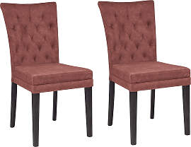 4-Fußstuhl HOME AFFAIRE "Colorado", rot 