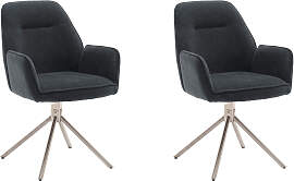 4-Fußstuhl MCA FURNITURE, anthrazit,