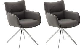 4-Fußstuhl MCA FURNITURE "LIMONE", grau 