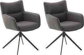 4-Fußstuhl MCA FURNITURE "LIMONE", grau 