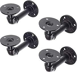 4 Pcs/Set Retro Wandregal Badregal