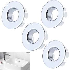 4 Pcs Waschbecken Überlauf Ring Überlauf