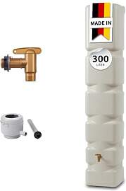 4rain Basic Regentonne Komplett-Set 300 Liter