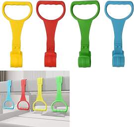 4 Ringe für Kinderbetten, Abnehmbarer Baby Hand