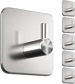 4smile Handtuchhalter ohne Bohren, 6 St. -