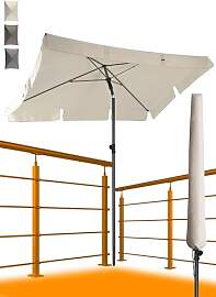 4smile Sonnenschirm Balkon SunnyShade, 200 x 125