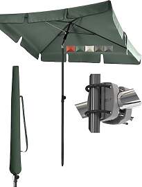 4smile Sonnenschirm Balkon SunnyShade, 3-in-1 SET, 