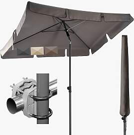 4smile Sonnenschirm Balkon SunnyShade Plus,