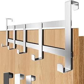 4smile Türgarderobe zum Einhängen – Edelstahl