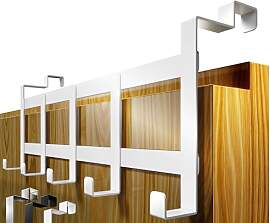 4smile Türgarderobe zum Einhängen, weiß -