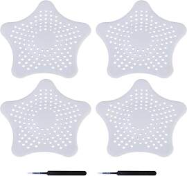 4 Stück Abflusssieb TRP, Universal Haarsieb