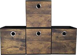 4 Stück Dekorative Aufbewahrungsbox mit