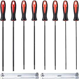 4 Stück Feile für Kettensäge Schärfen Tool,